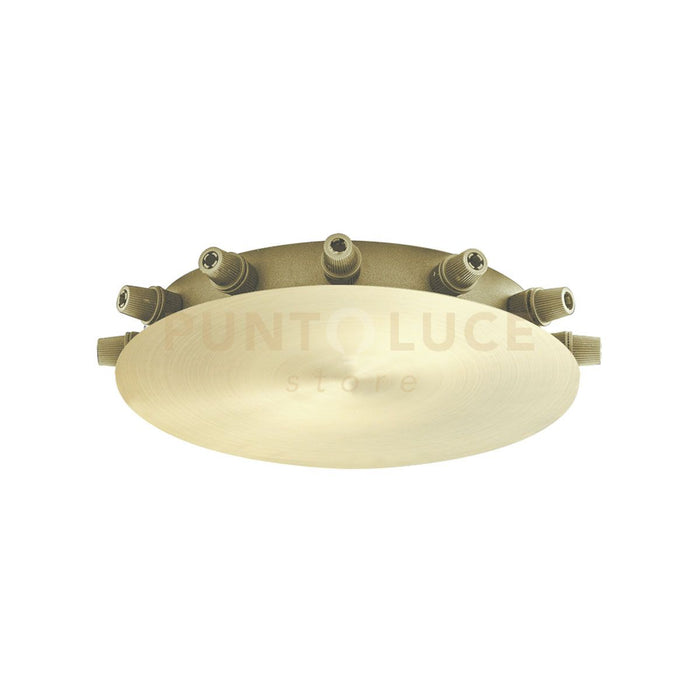 GSOB03- ROSONE 12 FORI OTTONE IN METALLO PIU' ACCESSORI INCLUSI