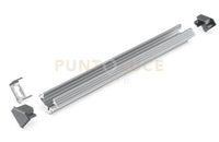 GSTP21- KIT PROFILO E DIFFUSORE 2 m incluse 2 testate terminali e 4 staffette