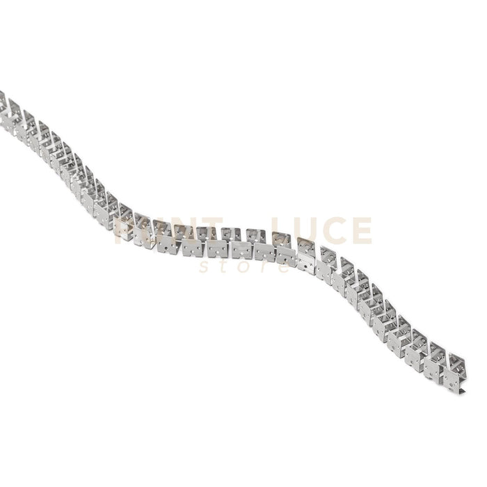 GSTP210- PROFILO FLESSIBILE PER STRISCE LED "GST210C o GST210N" IN ACCIAIO GRIGIO