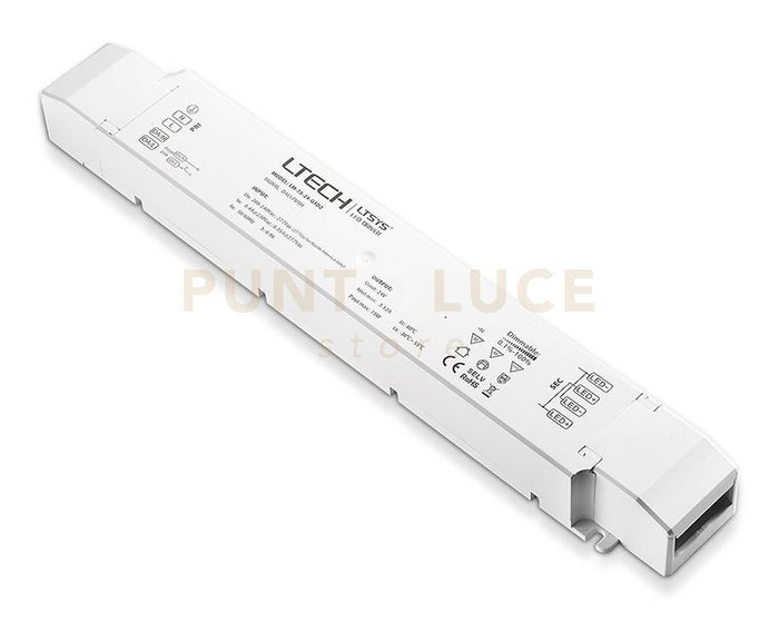 GSTT15- ALIMENTATORE DIMMERABILE IP20 PER STRISCE LED 24V 75W