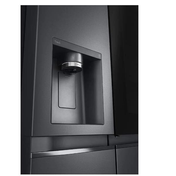 Frigorifero Side by Side LG GSXV91MCAE 635 Litri Classe E (A179xL91,3xP73,5) Wi-Fi con SmartThinq Nero