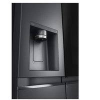 Frigorifero Side by Side LG GSXV91MCAE 635 Litri Classe E (A179xL91,3xP73,5) Wi-Fi con SmartThinq Nero