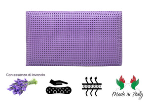 Guanciale Cuscino Letto Memory Anallergico Traspirante Sensation Lavanda