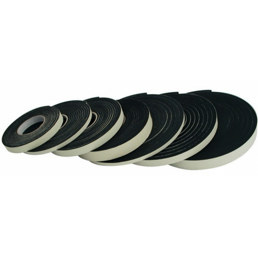 GUARNIZIONE ADESIVA MM 25x6 MT 5