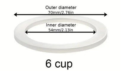 GUARNIZIONE CAF.TZ6 CONF PZ 3