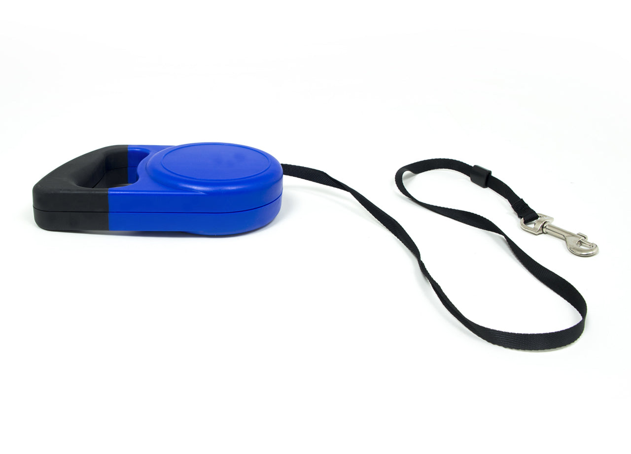 Guinzaglio Estendibile Per Animali Domestici Modello Simple - 8mt - Blu