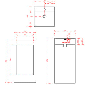 Lavabo monoforo free standing magnus plus artificial stone bianco opaco matt *** confezione 1