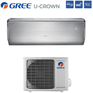 Climatizzatore Condizionatore Gree Inverter serie U-CROWN 12000 Btu GWH12UB-K6DNA4A R-32 Wi-Fi Integrato - Novità
