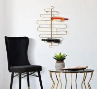 Portabottiglie Da Muro Alid cm 53X13X72