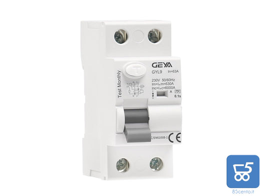 GYL9 Interruttore automatico di dispersione a terra di tipo CA (ELCB) Interruttore differenziale (RCD)