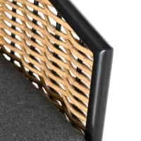 Set Mobili da Giardino in Rattan con 2 Tavolini, Divano 3 Posti e 2 Poltrone