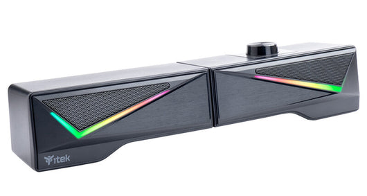 Gaming Soundbar S101 - RGB- BlueTooth- Jack 3.5mm- Touch- Modalità singola o 2.0