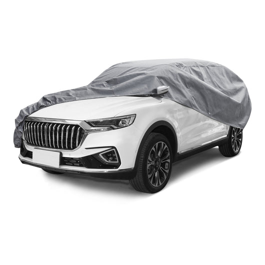 pro.tec Telo Copriauto Traspirante Formato L 570x202x118 cm - Grigio