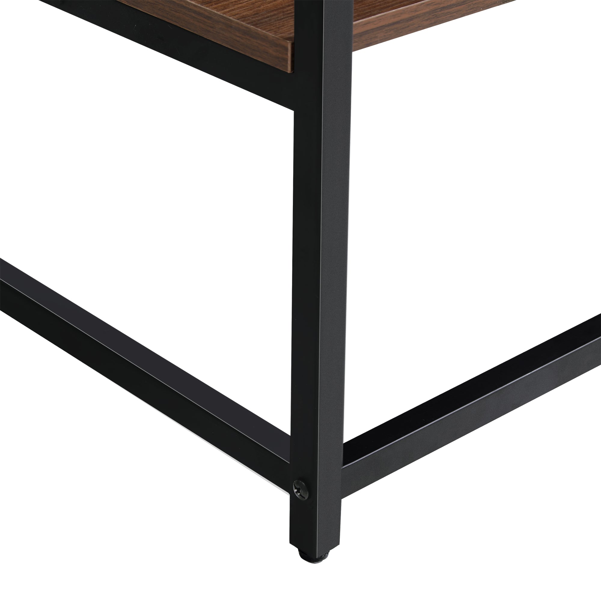 Organizzatore Guardaroba Horgau 180 x 120 x 40 cm - color Noce / Nero [en.casa]