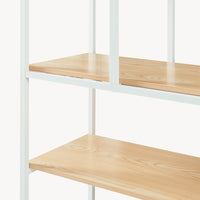 Organizzatore Guardaroba Horgau 180 x 120 x 40 cm - Effetto Rovere / Bianco [en.casa]