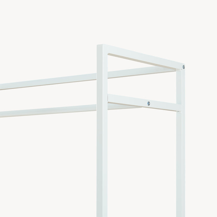 Organizzatore Guardaroba Horgau 180 x 120 x 40 cm - Effetto Rovere / Bianco [en.casa]