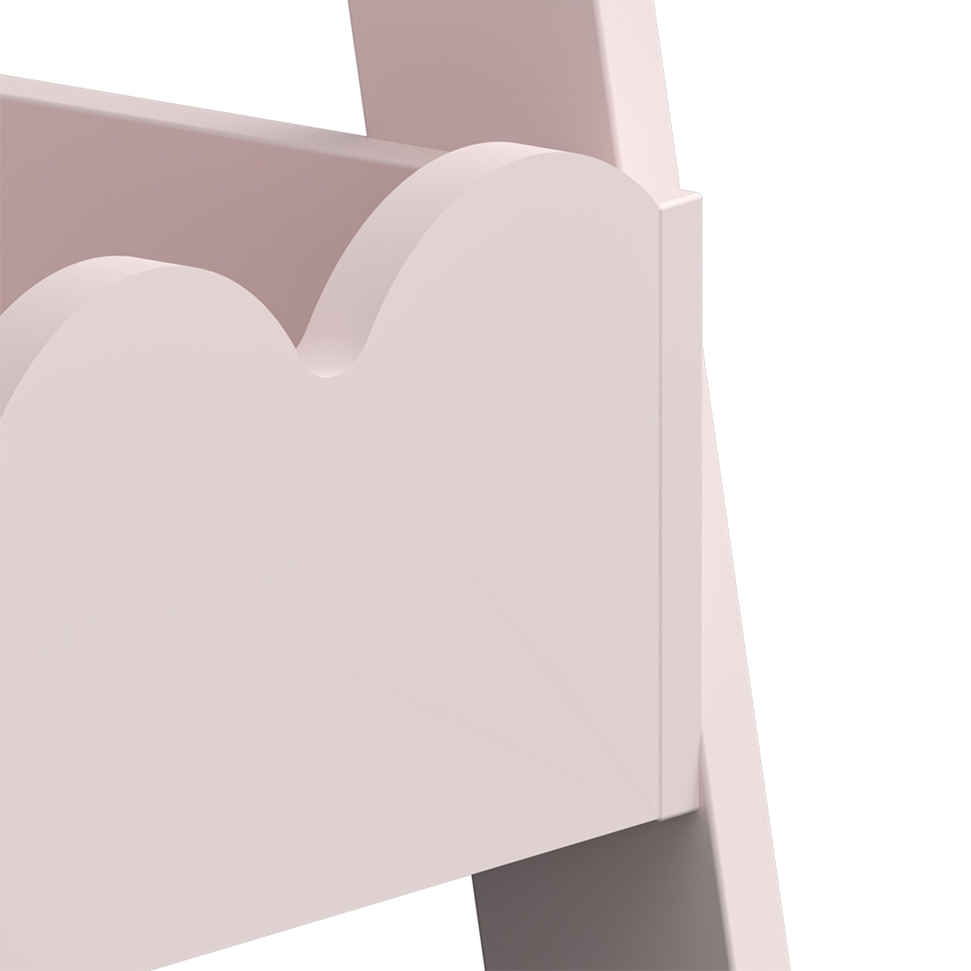 Stand Appendiabiti Vestnes a Forma di Capanna per Cameretta 99 x 66 x 38 cm - Rosa [en.casa]