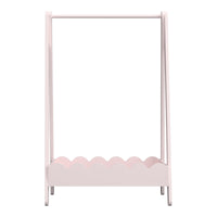 Stand Appendiabiti Vestnes a Forma di Capanna per Cameretta 99 x 66 x 38 cm - Rosa [en.casa]