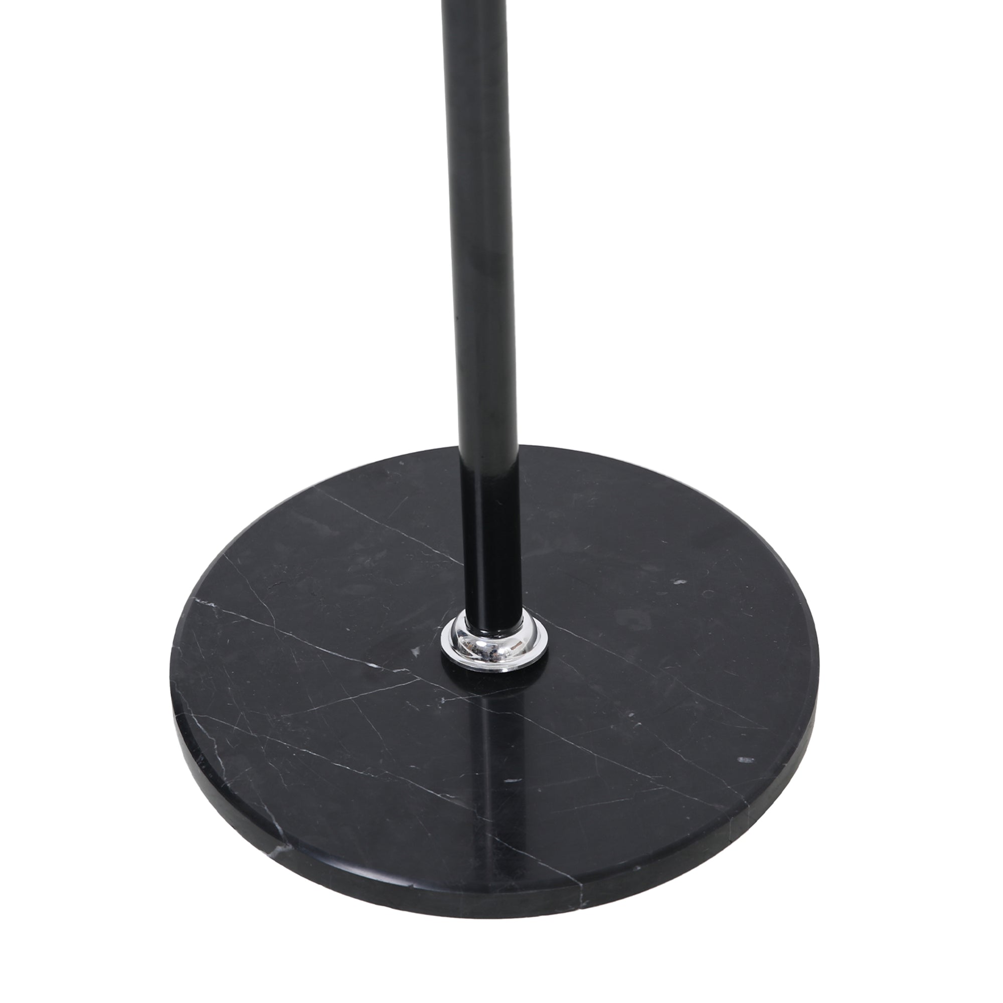 Appendiabiti da Terra Nacka Design Albero Altezza 172 cm Nero [en.casa]