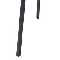 Appendiabiti da Terra Edet con Ripiano in Metallo Altezza 179 cm - Nero [en.casa]