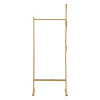 Stand Appendiabiti Nordreisa con Barra e Bracci - bambù [en.casa]