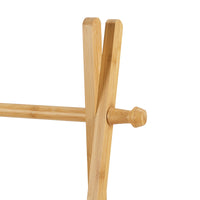 Appendiabiti per bambini Sola con piano portaoggetti in bambù 03_0008143