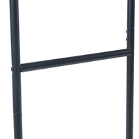 Stand Appendiabiti da Terra Sandviken in Acciaio - Nero [en.casa]