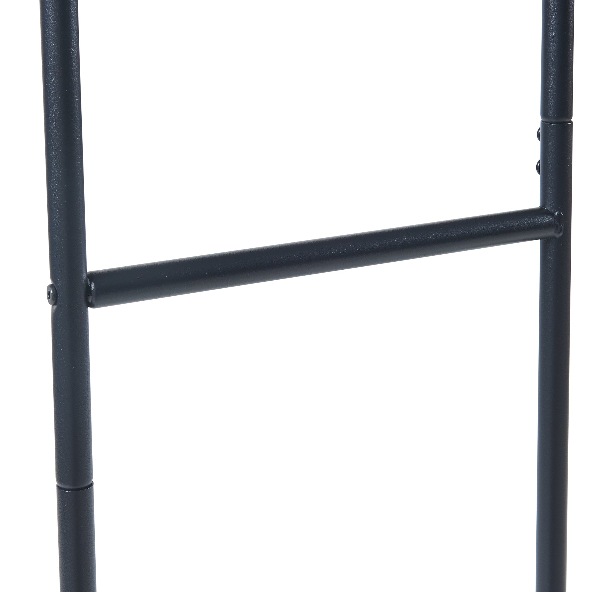 Stand Appendiabiti da Terra Sandviken in Acciaio - Nero [en.casa]