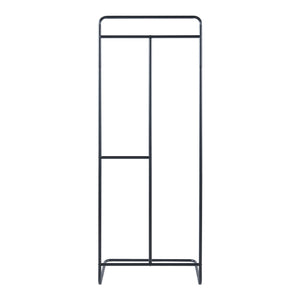 Stand Appendiabiti da Terra Sandviken in Acciaio - Nero [en.casa]