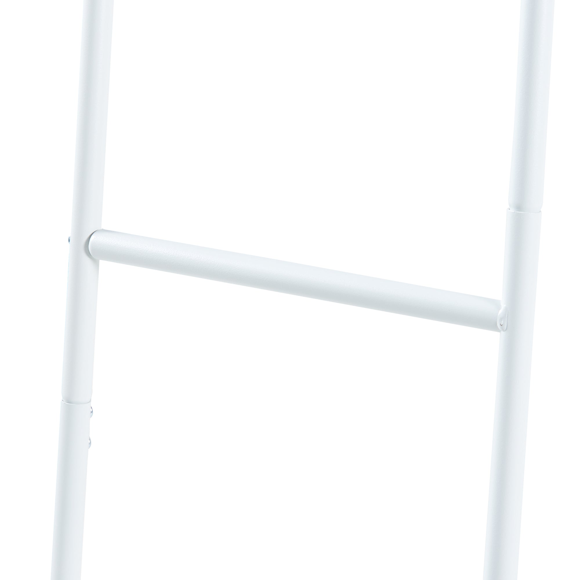 Stand Appendiabiti da Terra Sandviken in Acciaio - Bianco [en.casa]