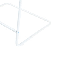 Stand Appendiabiti da Terra Sandviken in Acciaio - Bianco [en.casa]