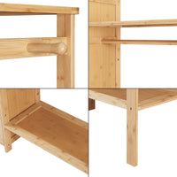 Stand Appendiabiti Oldsum Bambù 164 x 99 x 29 cm [en.casa]