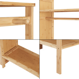 Stand Appendiabiti Oldsum Bambù 164 x 99 x 29 cm [en.casa]