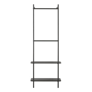 Stand Appendiabiti da Parete Bremanger 162 x 60 x 26 cm Nero [en.casa]