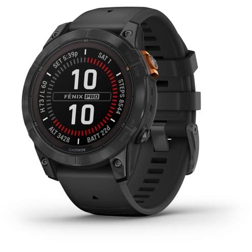 Garmin Fenix 7 Pro Solar (47mm) nero/grigio ardesia