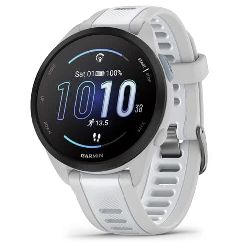 Garmin Forerunner 165 dunstgrau/steinweiss