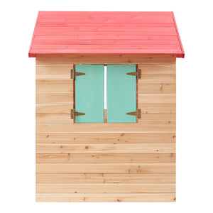 Casetta Giocattolo Lulä da Esterno in Legno di Abete 130x115x101 cm casa.pro