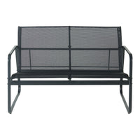 Set Salottino Anzi per Uso Esterno - Nero casa.pro