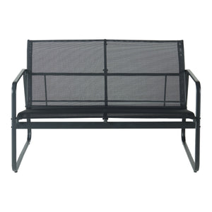 Set Salottino Anzi per Uso Esterno - Nero casa.pro