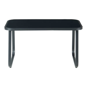 Set Salottino Anzi per Uso Esterno - Nero casa.pro