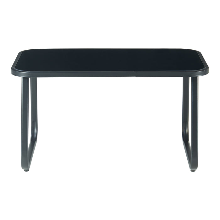 Set Salottino Anzi per Uso Esterno - Nero casa.pro