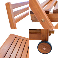 Set da Pranzo per Esterno Acerenza in Legno di Acacia Certificato FSC [en.casa]