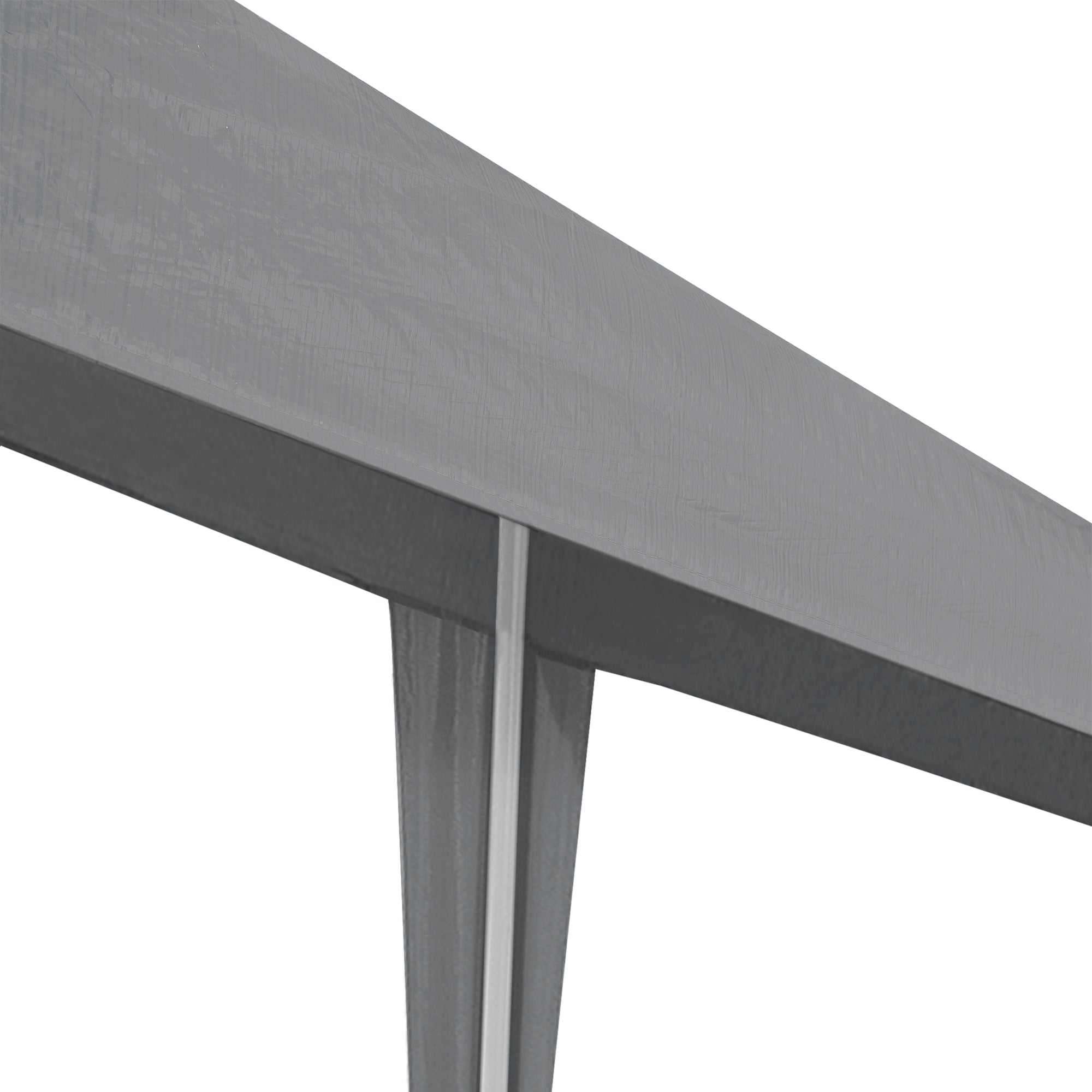 Gazebo per Eventi Wedau con Copertura Impermeabile 300x300x255 cm Grigio Scuro casa.pro