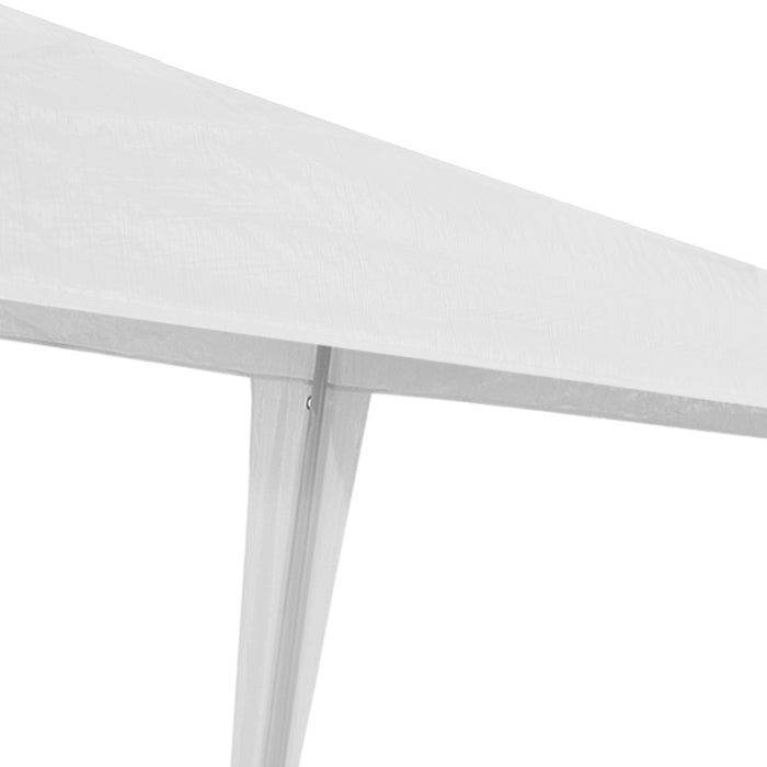 Gazebo per Eventi Wedau con Copertura Impermeabile 300x300x255 cm Bianco casa.pro