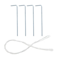 Gazebo per Eventi Wedau con Copertura Impermeabile 300x300x255 cm Bianco casa.pro