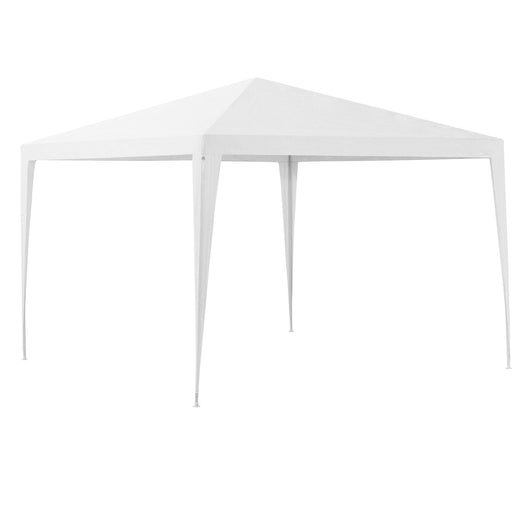 Gazebo per Eventi Wedau con Copertura Impermeabile 300x300x255 cm Bianco casa.pro