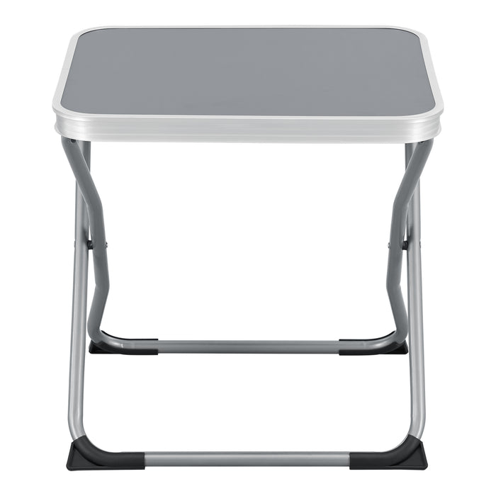 Mobiletto 2in1 da Campeggio Barete Sgabello Tavolino Pieghevole [en.casa]