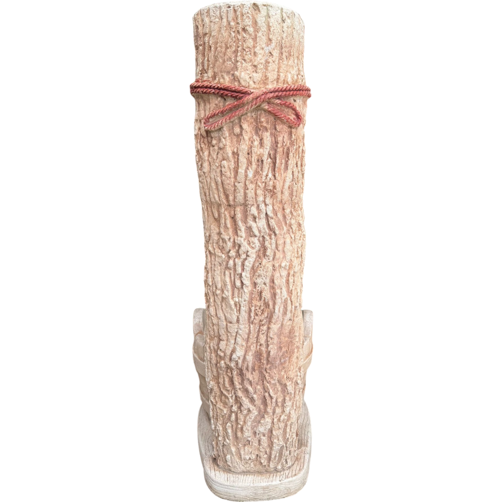 Fontana giardino calcestruzzo cemento senza rubinetto 29x36xh.89cm modello corda