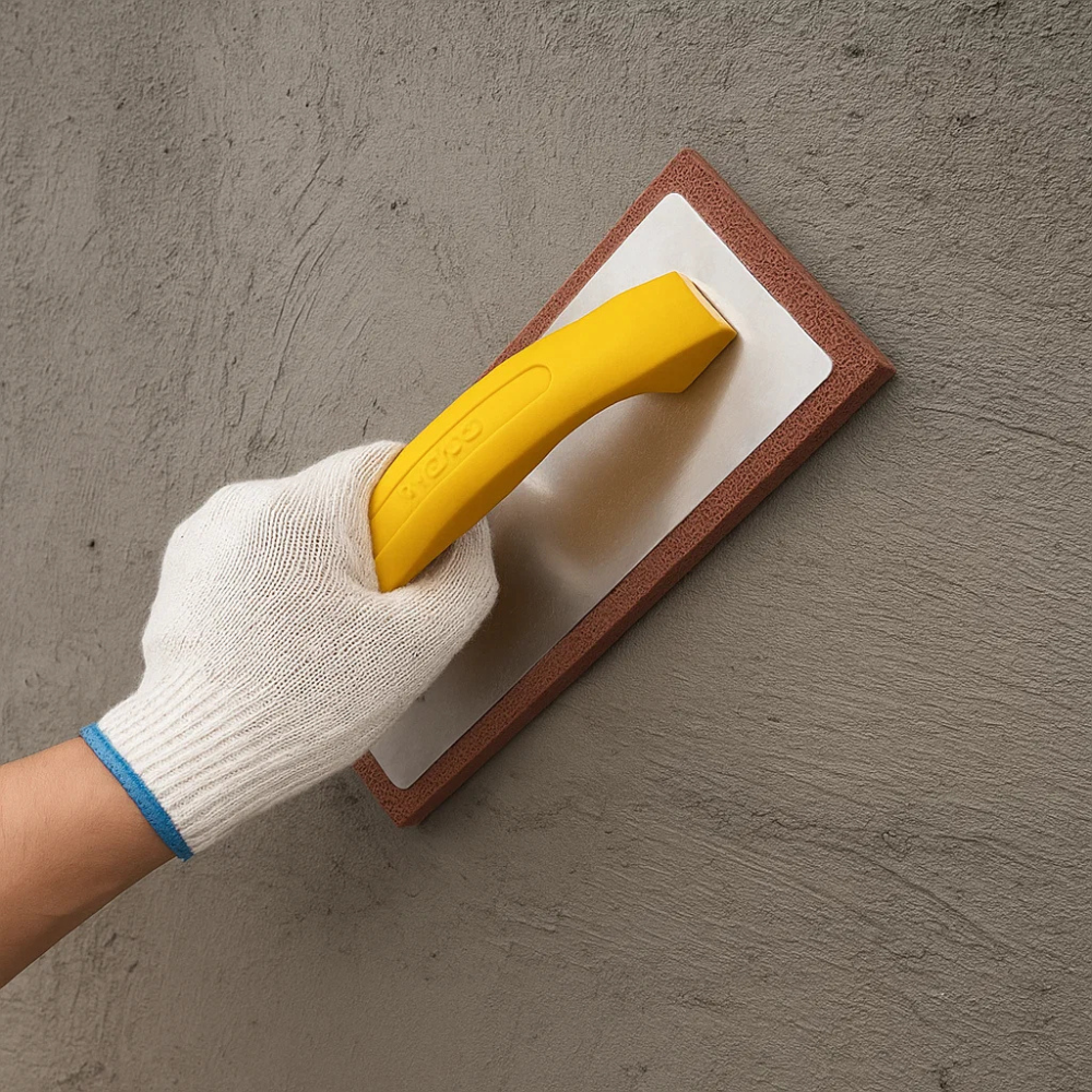 Frattone professionale in gomma 230x100 mm intonaco stucco muratura ingco