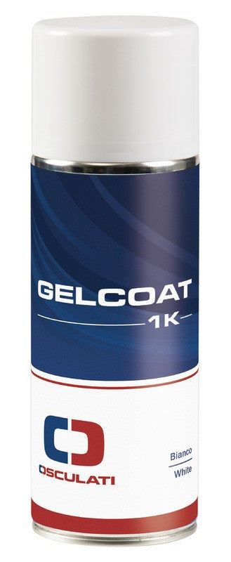 Gelcoat spray bianco 400 ml RAL 9003 OSCULATI